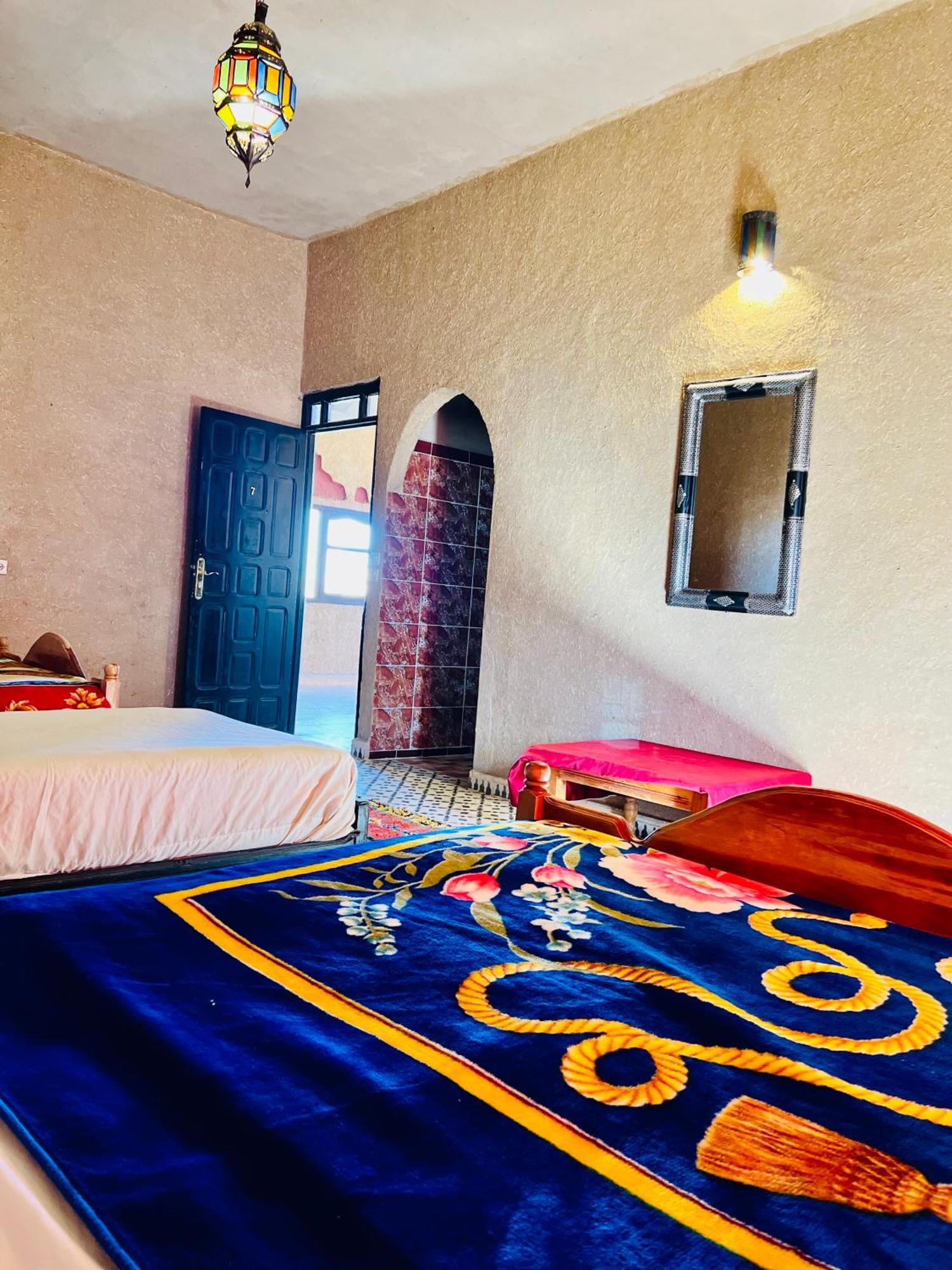מרזאוגה Hotel Camping Les Roses Des Dunes & Piscine מראה חיצוני תמונה