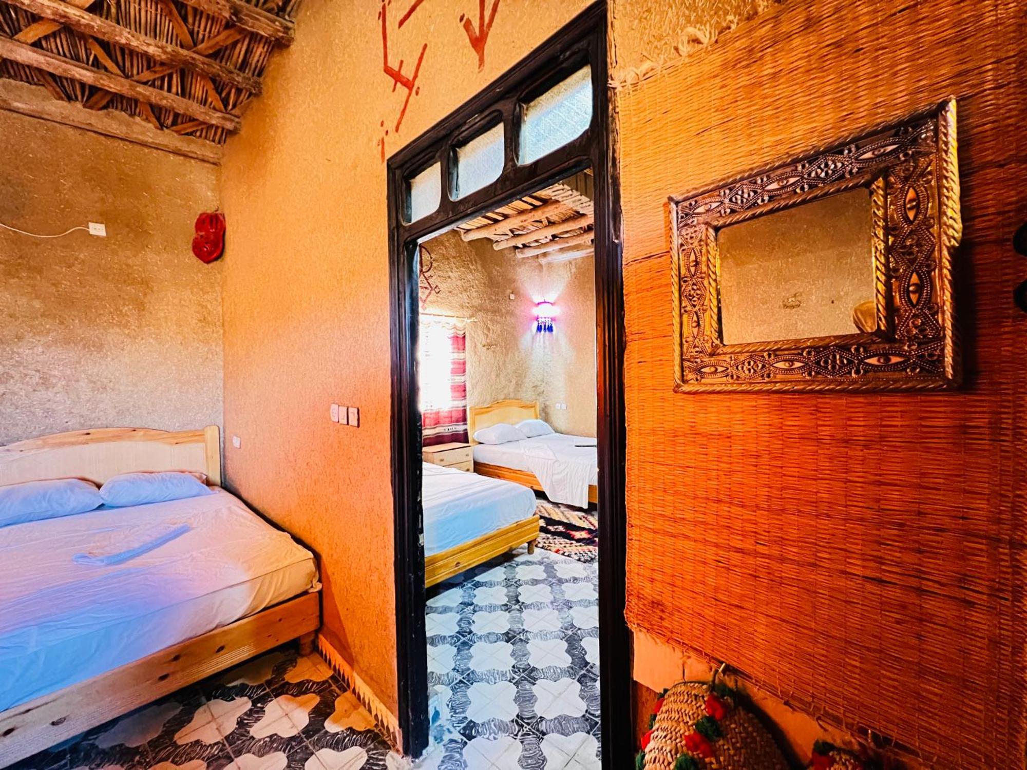 מרזאוגה Hotel Camping Les Roses Des Dunes & Piscine מראה חיצוני תמונה