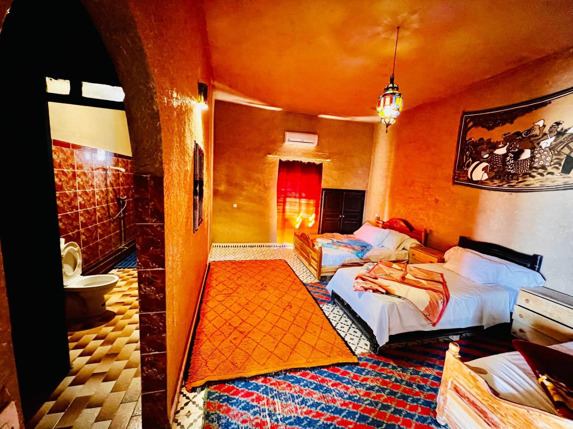 מרזאוגה Hotel Camping Les Roses Des Dunes & Piscine מראה חיצוני תמונה