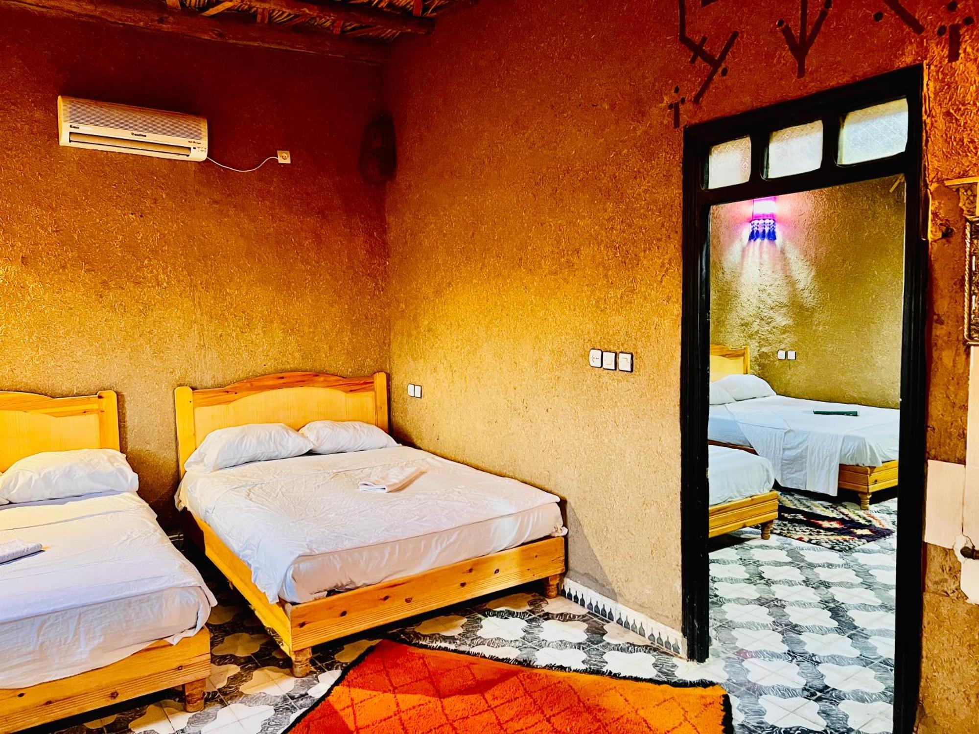 מרזאוגה Hotel Camping Les Roses Des Dunes & Piscine מראה חיצוני תמונה