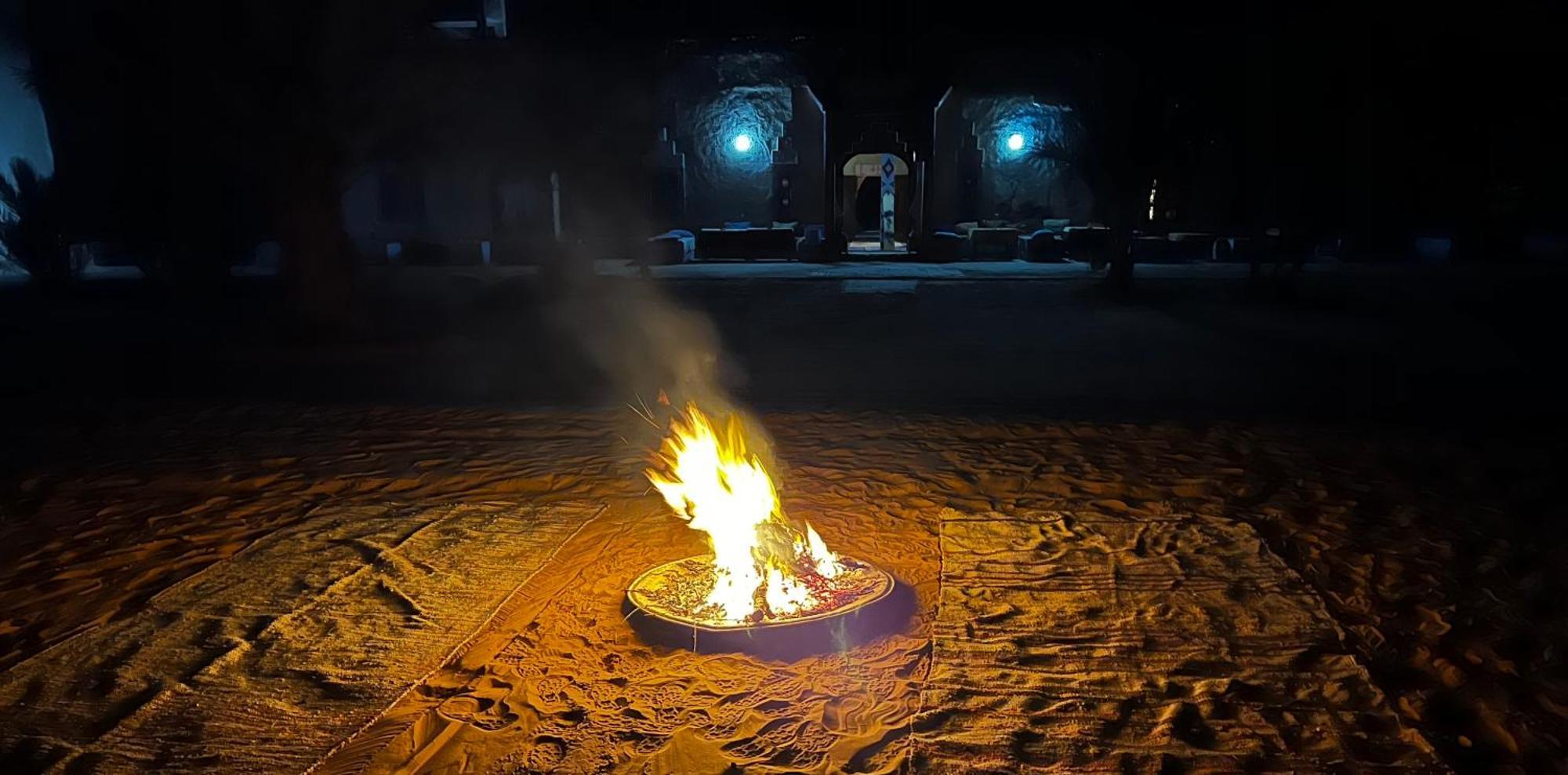 מרזאוגה Hotel Camping Les Roses Des Dunes & Piscine מראה חיצוני תמונה