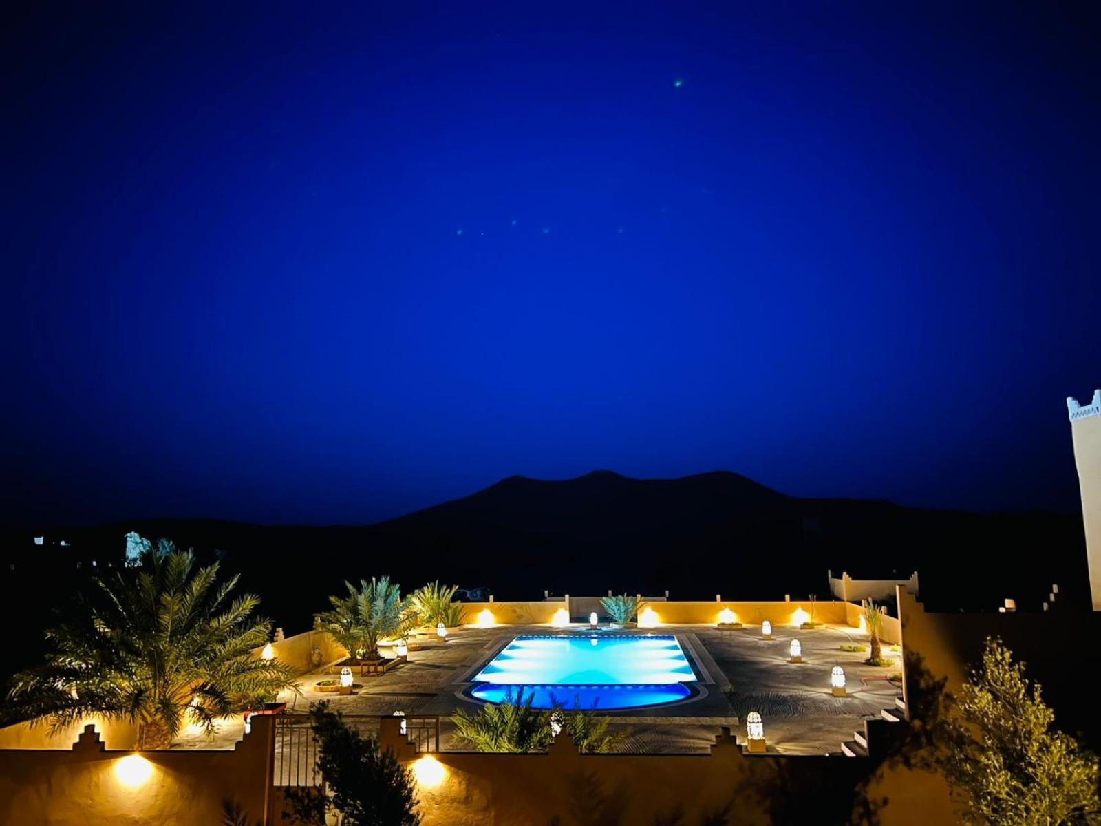 מרזאוגה Hotel Camping Les Roses Des Dunes & Piscine מראה חיצוני תמונה
